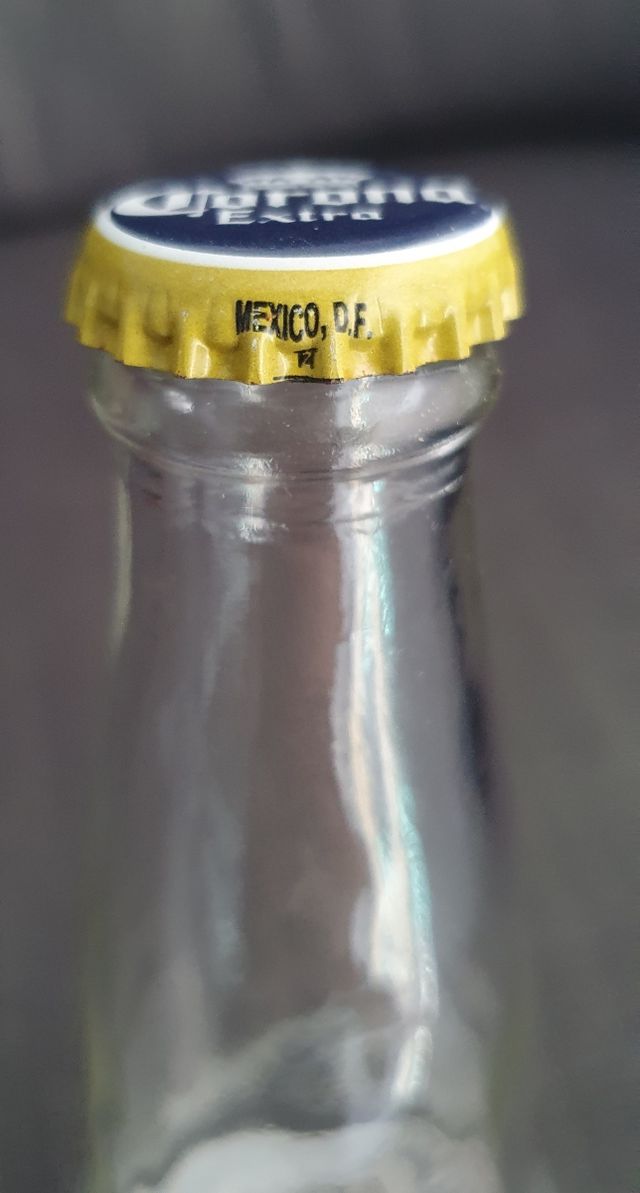 Botella Corona cristal