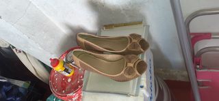Tacones cuña de mujer - marrón 👠