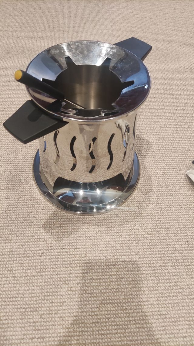 Fondue acero inoxidable