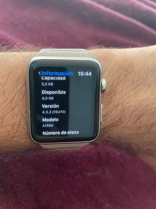 Apple Watch Acero original 1ª generación A1554