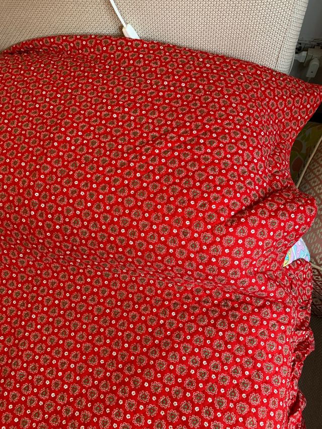 Copriletto in cotone stile Tirolese