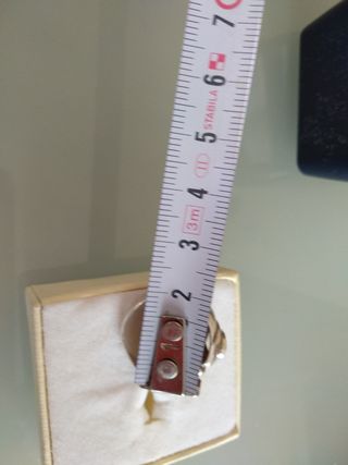 Anillo plata