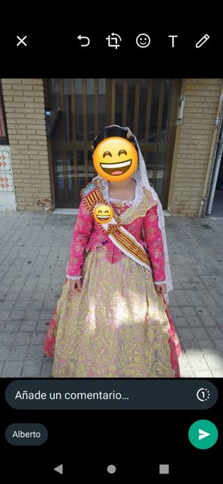 Traje de fallera