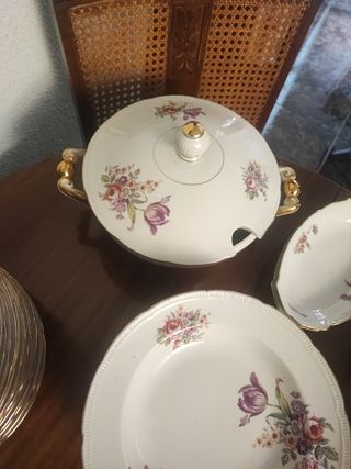 Vajilla Santa Clara MAH Vigo España completa !!