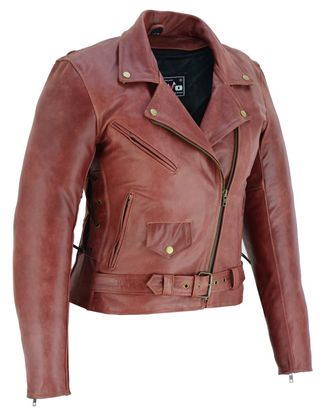 CHAQUETA PIEL MOTO