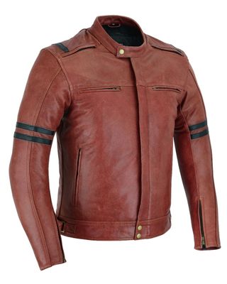 CHAQUETA PIEL MOTO
