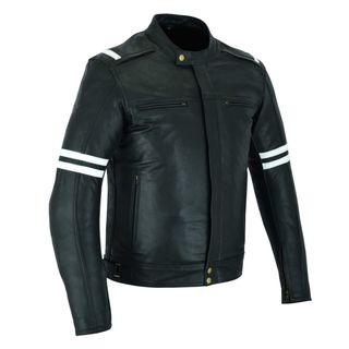 CHAQUETA PIEL MOTO