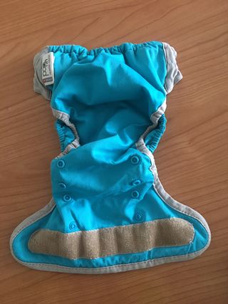 Pack 5pañales de tela+5pares de absorventes Pop-In