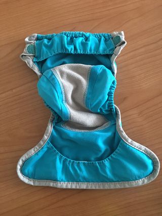 Pack 5pañales de tela+5pares de absorventes Pop-In