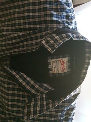 Cazadora finita de cuadros