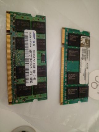 Memoria Ram 2GB para portátil 