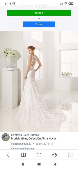 vestido de novia