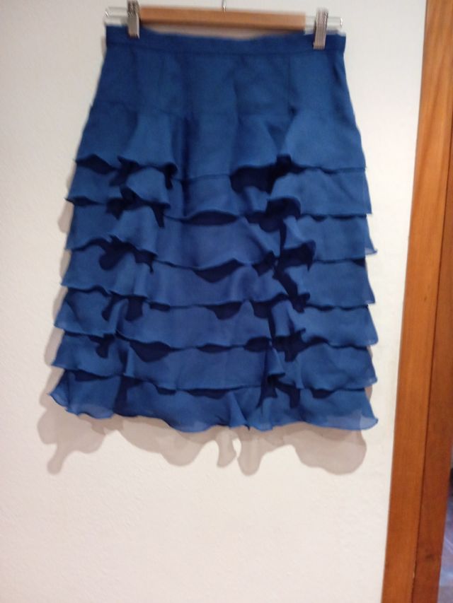 falda gasa de vestir