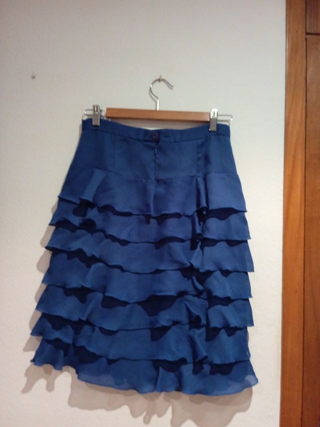 falda gasa de vestir