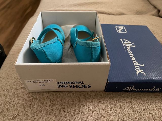 Zapato flamenca niña