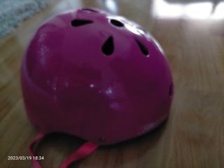 Casco protección para niña. Talla XS/S. 50-54 cm