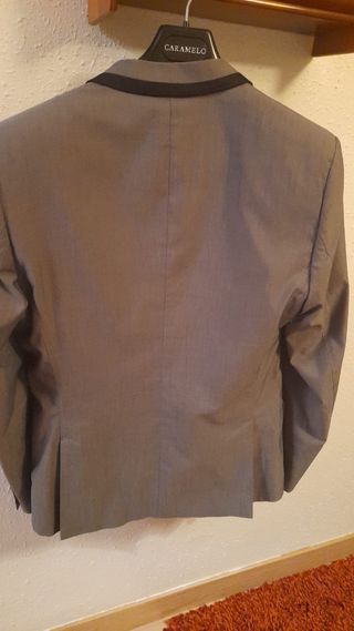 Traje hombre Zara Gris