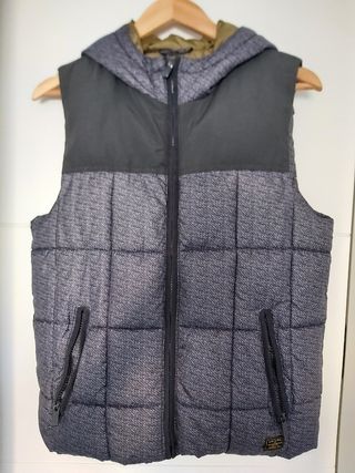 Chaleco de plumas sin mangas ZARA