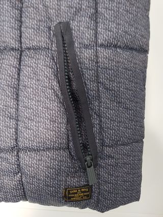 Chaleco de plumas sin mangas ZARA