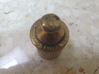 Antiguedad: Peso antiguo. Balanza