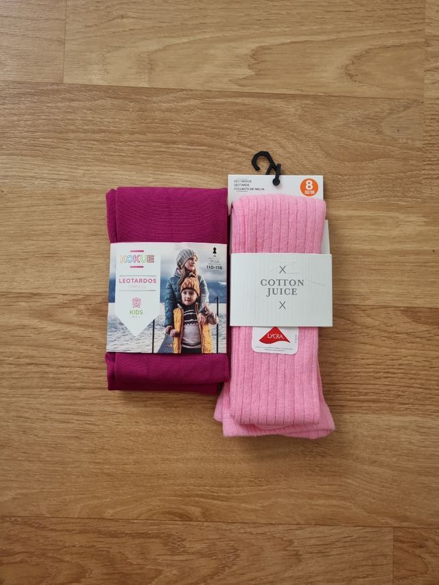 Leotardos niña 8 años nuevos con etiquetas