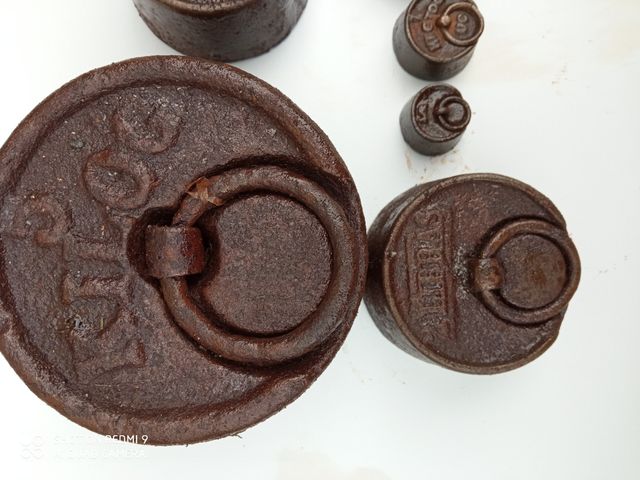 10 pesos antigos, ferragens, velhos,