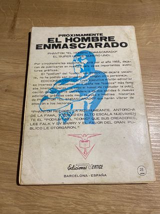 Spiderman Ediciones Vertice taco numero 7