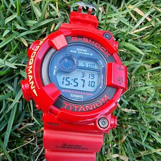 Casio G-shock Frogman2000 DW-8200 rojo