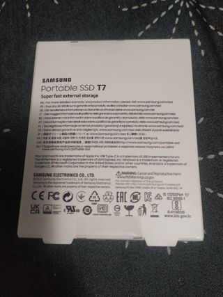 Disco duro Samsung portable 2TB