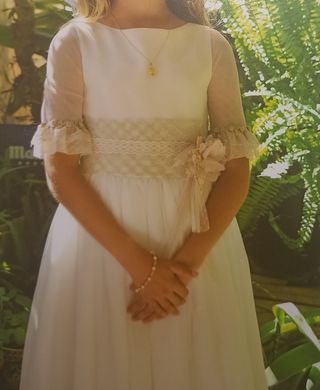 vestido de comunión 