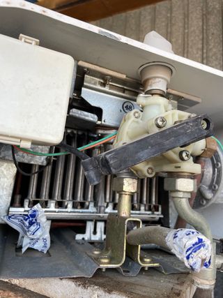 Calentador de butano