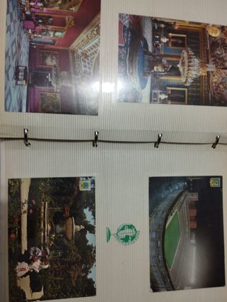 colección de diferentes postales