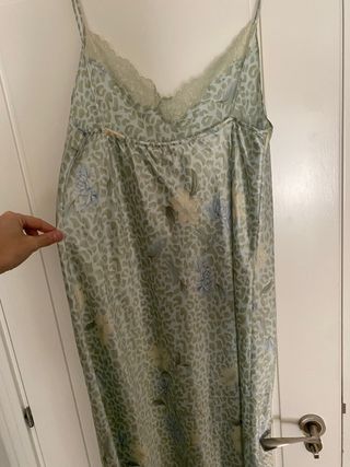 Camisón lencero en tirantes talla L-XL