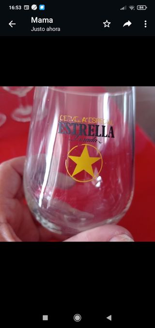 4 Copas de Cervezas del Aguila y Estrella Dorada