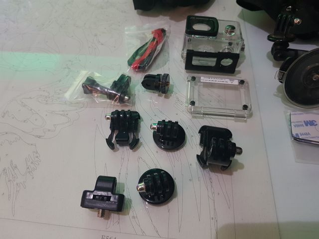 Cámara deportiva Con accesorios