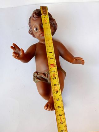 Figuras de Belén Landi Niño Jesús Negro o mulato.