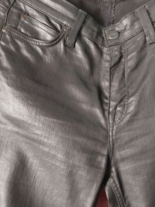 LEE pantalón mujer encerado negro