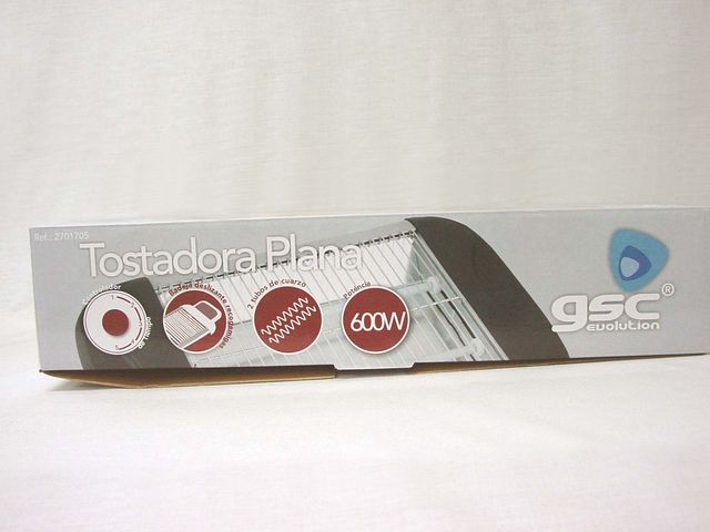 (34583 NUEVO) TOSTADORA PLANA 2 TUBOS CUARZO GSC