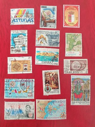 Lote de sellos España