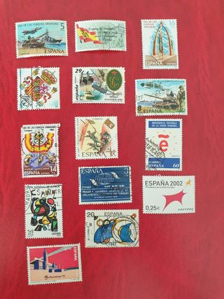 Lote sellos Fuerzas Armadas y varios