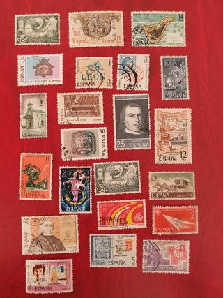 Lote de sellos dia del sello España