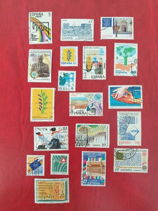 Lote de sellos varios España