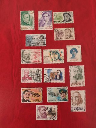 Lote de sellos variados España