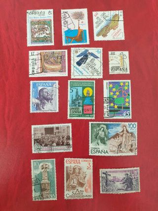 Lote de sellos variados España