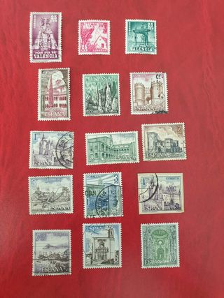 Lote de sellos variados España
