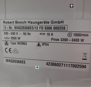 Desguace Bosch waq20368