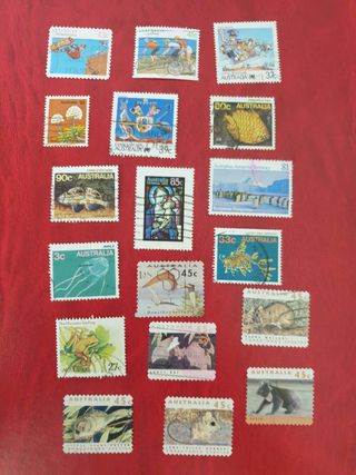 Lotes de sellos Australia