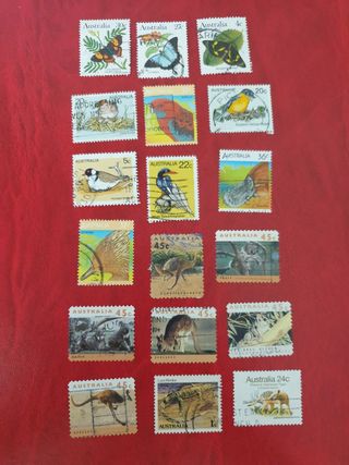 Lotes de sellos Australia