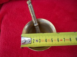 Pareja de Almirez de Bronce Antiguos