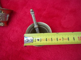 Pareja de Almirez de Bronce Antiguos